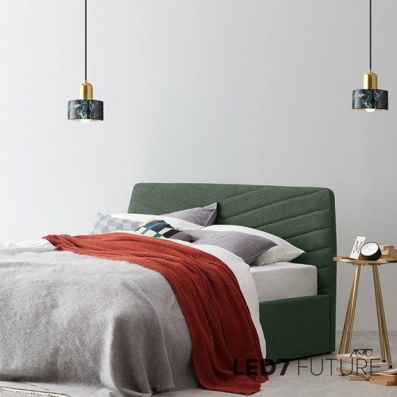 Loft Industry Modern - Marble Gold Pendants